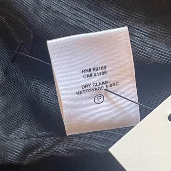 NEW Derek Lam 10 Crosby Adelaide Fringe Blazer Black One Button Tweed Sparkle - Picture 11 of 11